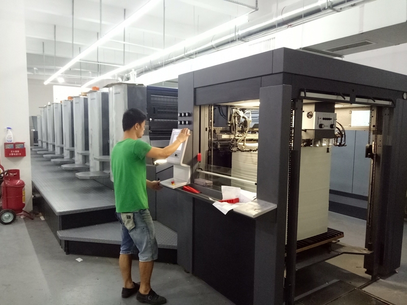 GUANGZHOU YM PACKAGE PRODUCTS CO.,LTD. manufacturer production line