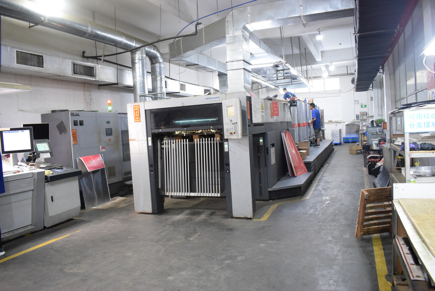 GUANGZHOU YM PACKAGE PRODUCTS CO.,LTD. manufacturer production line