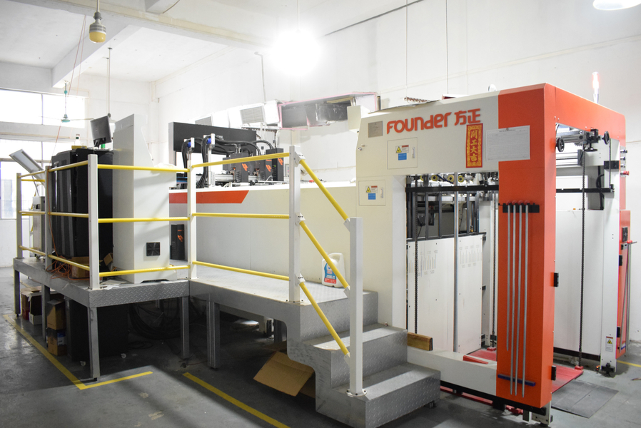 GUANGZHOU YM PACKAGE PRODUCTS CO.,LTD. manufacturer production line