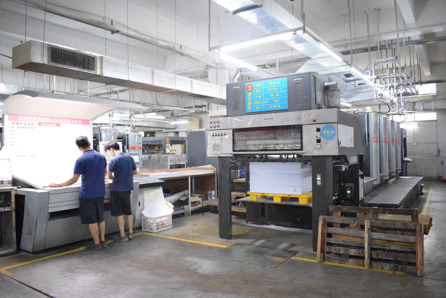 GUANGZHOU YM PACKAGE PRODUCTS CO.,LTD. manufacturer production line