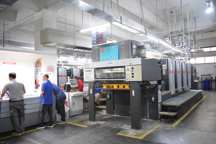 GUANGZHOU YM PACKAGE PRODUCTS CO.,LTD. manufacturer production line