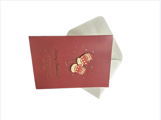 Unique Themes Holiday Gift Cards Custom Printing Elegant Anniversary Cards