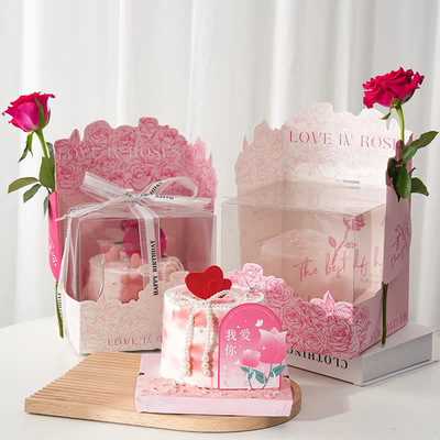 Custom Order Accepted Large Cake Boxes with Customer-Selected Paper Thickness