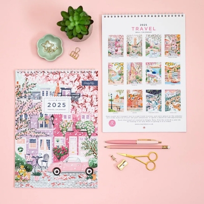 Custom Wall Calendar Holiday / Seasonal Theme 12 Photos Customizable for Your Business Promotions