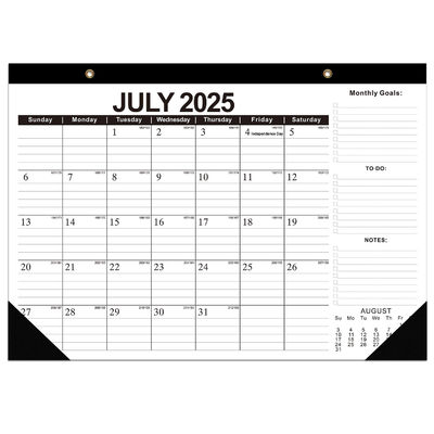 Professional Business Branded Custom Desk Calendars with Personalization Add Personal Dates And Events