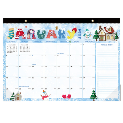 Customized Glossy Paper Type Personalized Calendar Printing For Business Growth