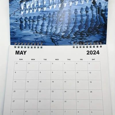 Full Color Personalized Calendar Printing Highlighting Major US Holidays