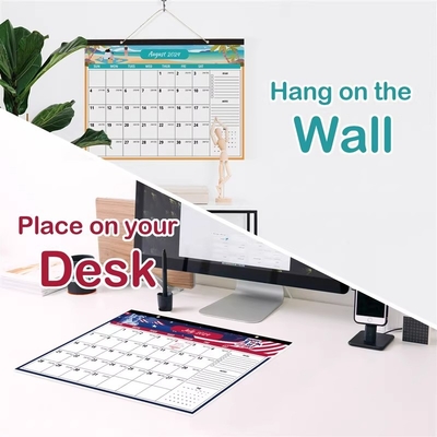Paper Personalized Calendar Printing Customizable for Marketing Strategy