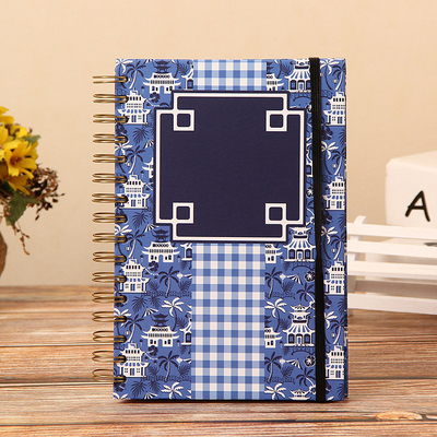 Dot-Grid Paper Layout Custom Notebook Embossed Design For Note-Taking In Office