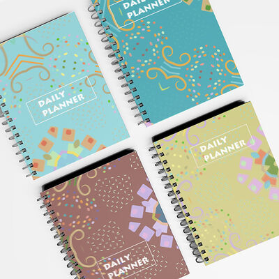 One Subject Spiral Hardcover Notebook Featuring Elegant Style Feature Suitable For Meeting Notes And Personal Journaling