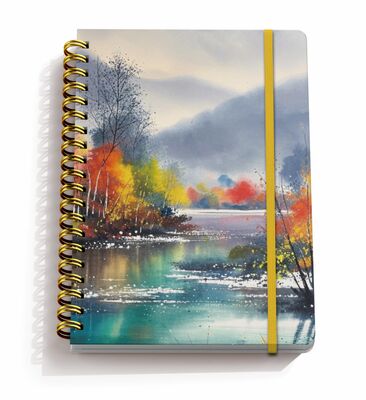 58 X 83 Inches Custom Journal Notebook One Subject Tailored for Business Professionals and Organizational Record Keeping