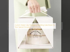 Custom Made Cake Packaging Wedding Cake Boxes for Your Special Occasion
