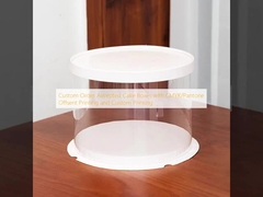 Custom Order Accepted Cake Boxes with CMYK/Pantone Offsent Printing and Custom Printing