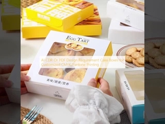AI CDR Or PDF Design Requirement Cake Boxes for Customized CMYK/Pantone Printing