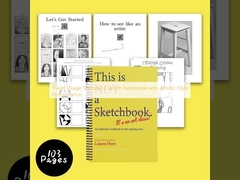 Travel Usage Scenario Custom Notebook with Artistic Style Performance