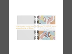 Elegant Custom Notebook The Ultimate Choice for Artists' Personalized Note-Taking