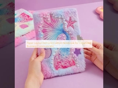 Paper Layout Dot-Grid Custom Notebook for Organized Business Communicatio