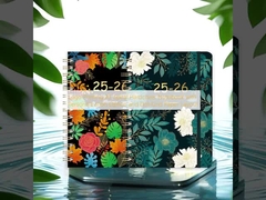 Logo Printing A5 Spiral Hardcover Notebook with Personalization Option and Dot-Grid Paper Layout