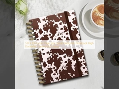 5.8 X 8.3 Inches Page Size Spiral Hardcover Notebook High Durability Customized Colour