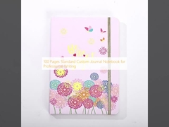 100 Pages Standard Custom Journal Notebook for Professional Writing