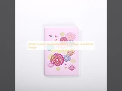Artistic Custom Journal Notebook 15 Pages and Artistic Design