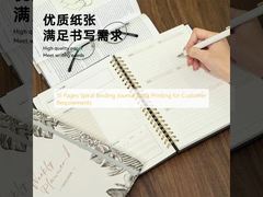 15 Pages Spiral Binding Journal Book Printing for Customer Requirements