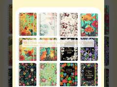 Black Cover Artistic Custom Journal Notebook for Business Professionals