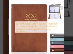 Spiral Notebook Durable Hardcover 100 Pages