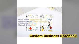 Custom Hardcover Notebook For Business Records