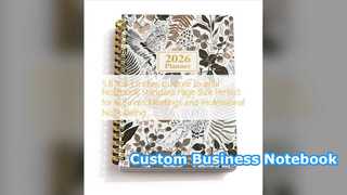Custom Journal Notebook Business Meetings Professional Notes