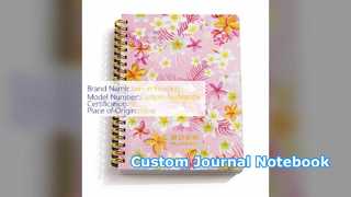 Custom Journal Notebook Elegant Hardcover Design