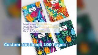 Custom Spiral Notebook 100 Pages