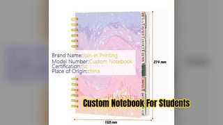 Custom Spiral Notebook 100 Pages