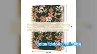 Custom Journal Notebook Organize Ideas Fast