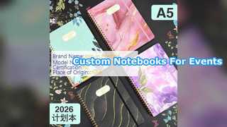 Custom Notebooks For Business & Events