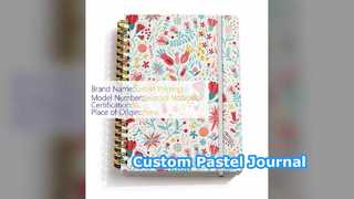 Custom Pastel Notebook Elegant Journal for Events