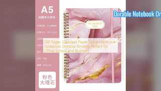 Durable Spiral Hardcover Notebook for Office & School