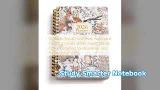 Durable Spiral Notebook for Students & Pros